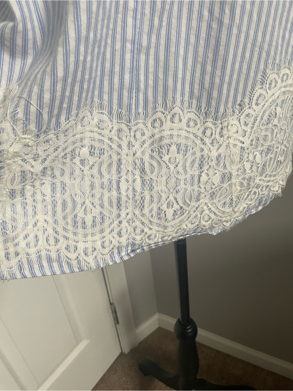 Zara Striped Poplin Shirt - Picture 6 of 8